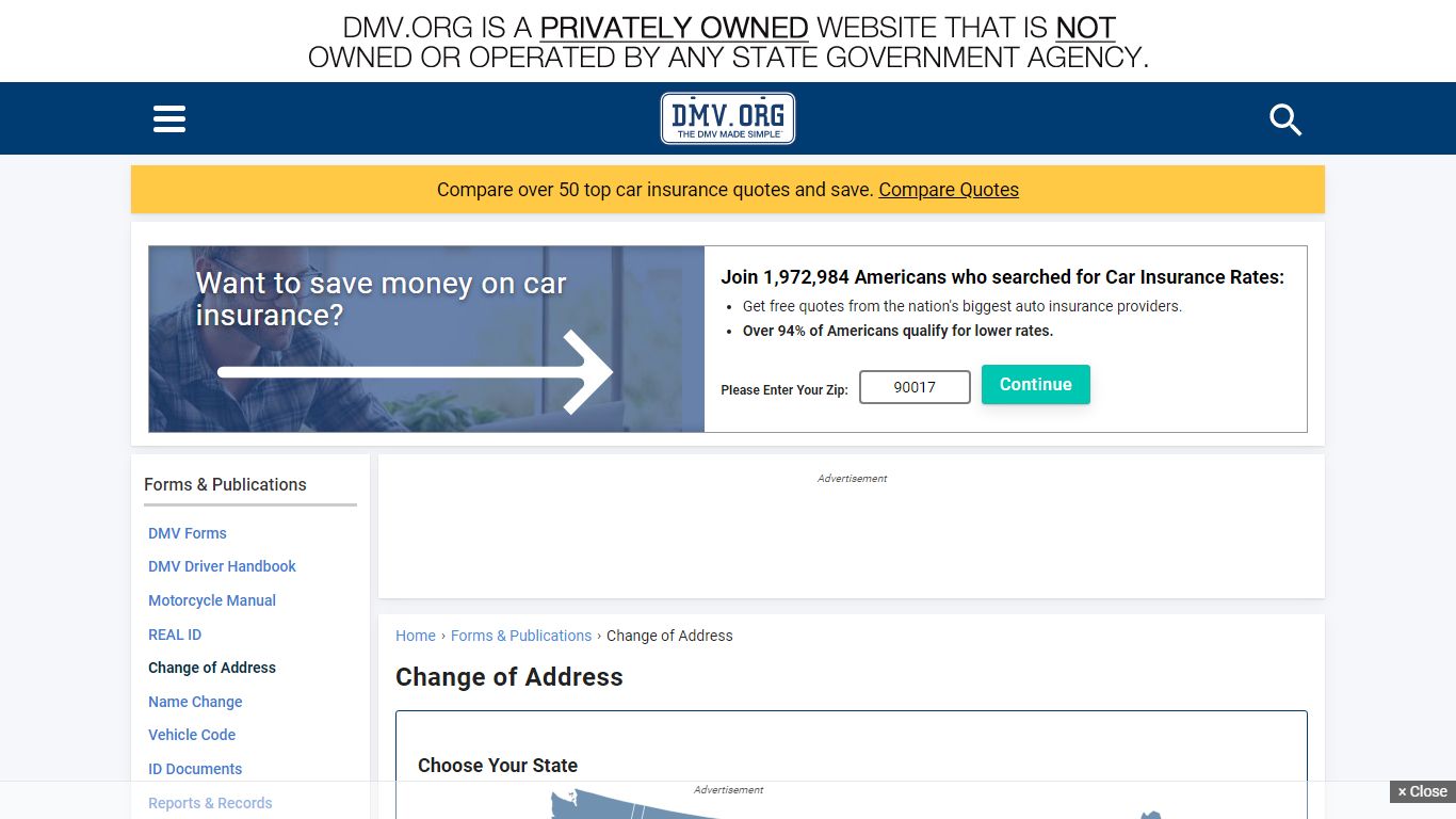 DMV Change of Address, Driver's License & More | DMV.ORG